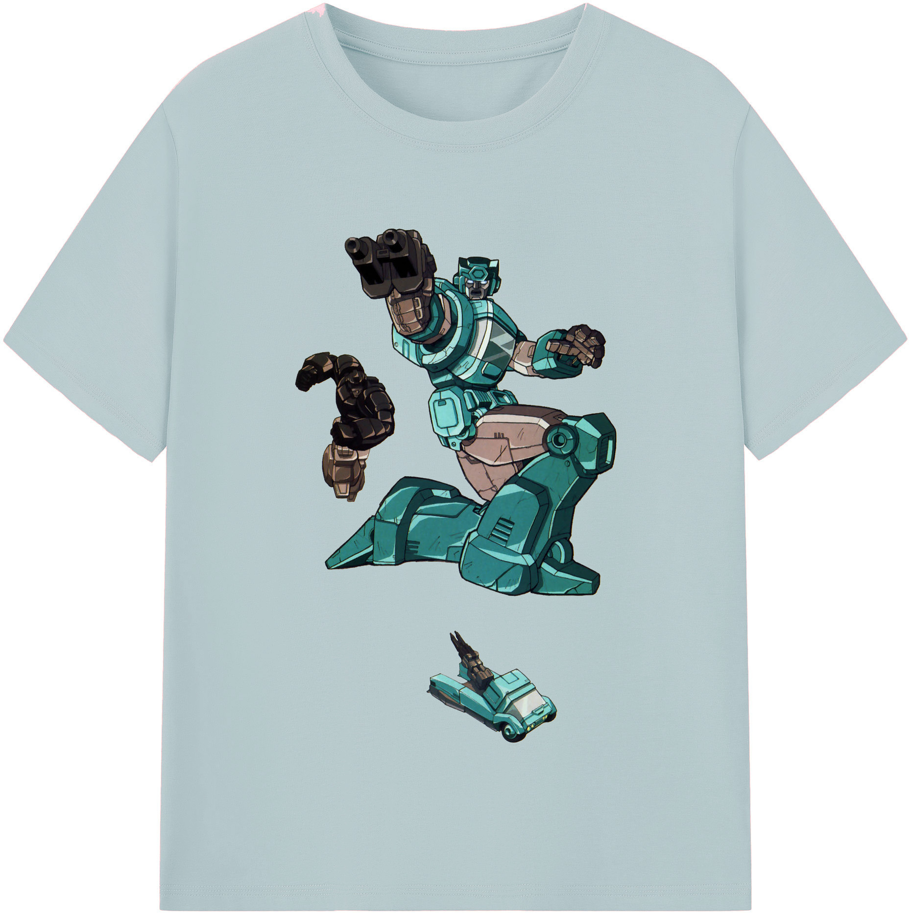（画像用）  綿100％半袖Tシャツ（フロントプリント）